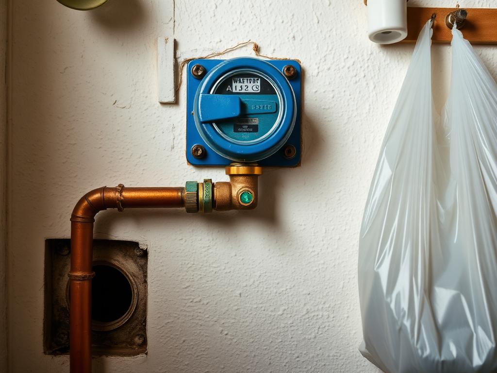 Main shutoff swap — before